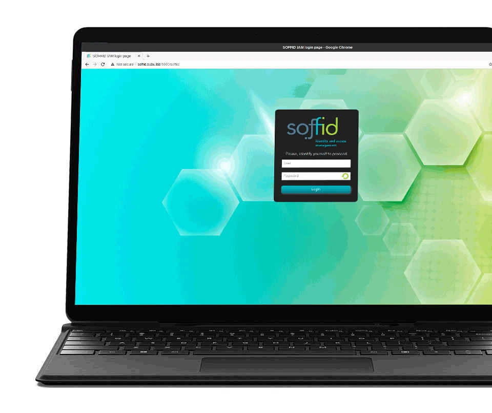 screenshot of Soffid IAM